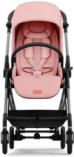 Cybex Gold Melio Ρυθμιζόμενο Καρότσι Μωρού Kατάλληλο για Nεογέννητο Candy Pink 6.1kg