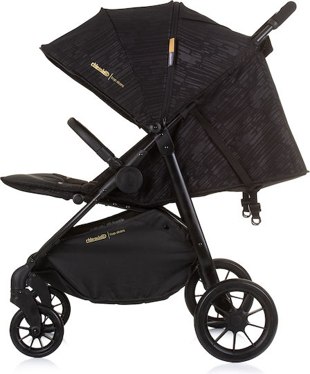 Chipolino Top Stars Double Stroller Suitable for Newborn Opsidian 13.35kg