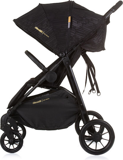 Chipolino Top Stars Double Stroller Suitable for Newborn Opsidian 13.35kg