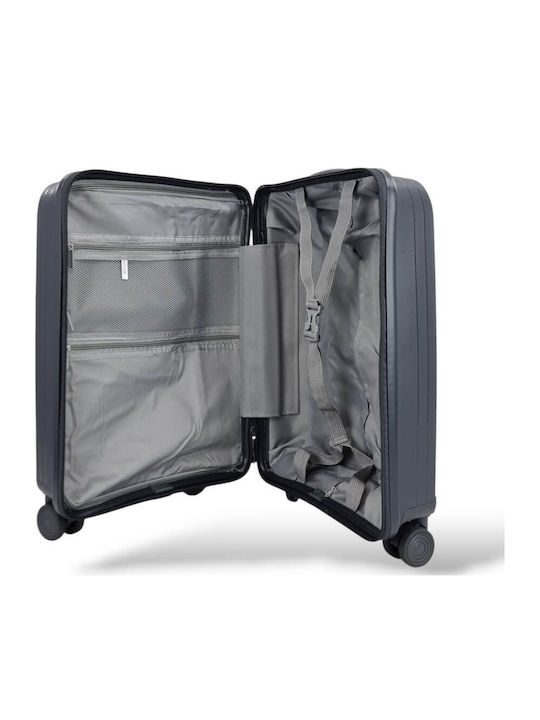 Playbags Βαλίτσα Καμπίνας Γκρι Playbags Βαλίτσα Καμπίνας Γκρι