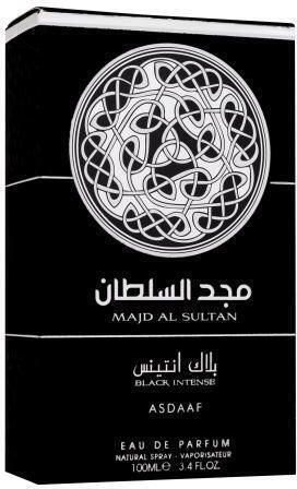 Asdaaf Majd Al Sultan Black Intense Eau de Parfum 100ml