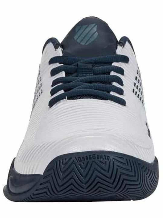 K-Swiss Men's Tennis Shoes for Hard Courts White