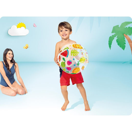 Intex Inflatable Beach Ball in Beige Color 51 cm
