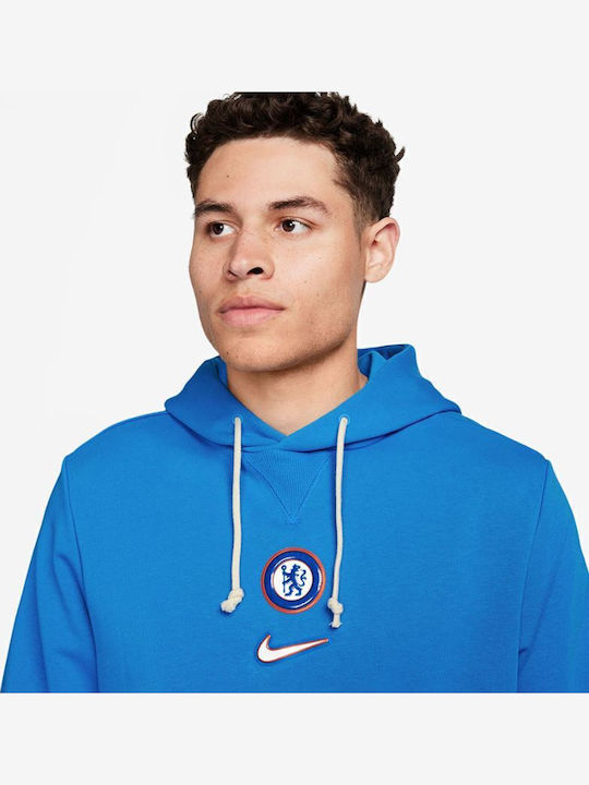 Chelsea FC Standard Issue Sweatshirt mit Kapuze Blau