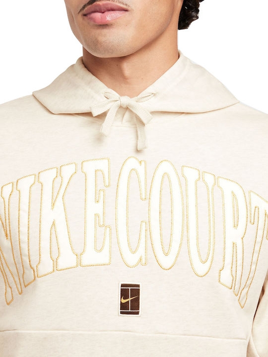 Heritage Dri-FIT Φούτερ με Κουκούλα Lt Orewood Brn / Pale Ivory