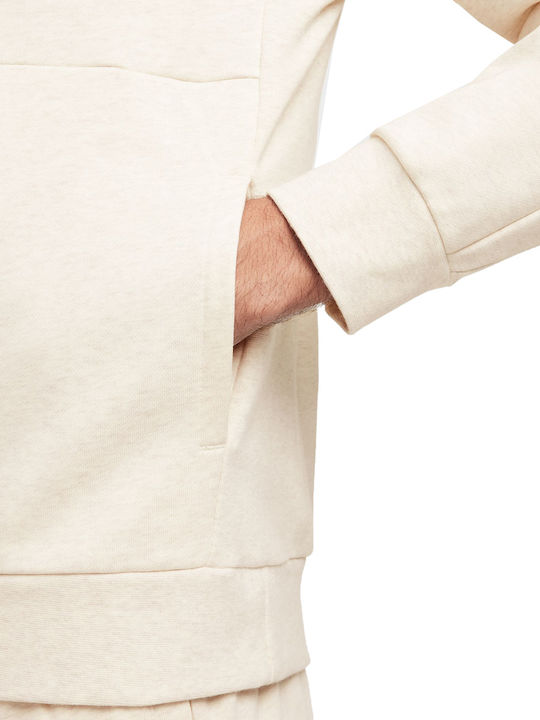 Heritage Dri-FIT Φούτερ με Κουκούλα Lt Orewood Brn / Pale Ivory