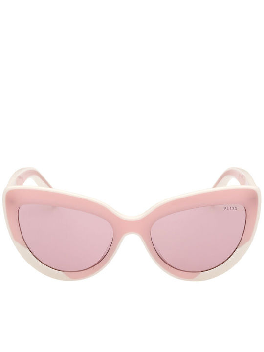 Emilio Pucci Ochelari de soare Roz cu Cadru & Roz Lentilă