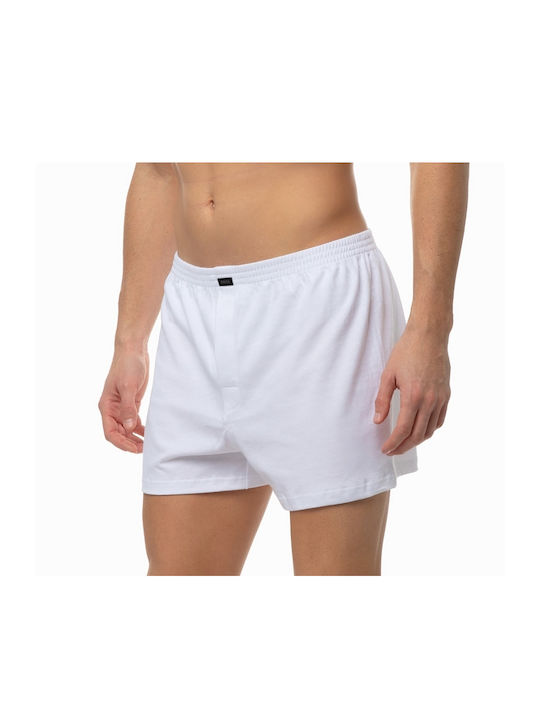 Minerva Men's Boxers White 2Pack