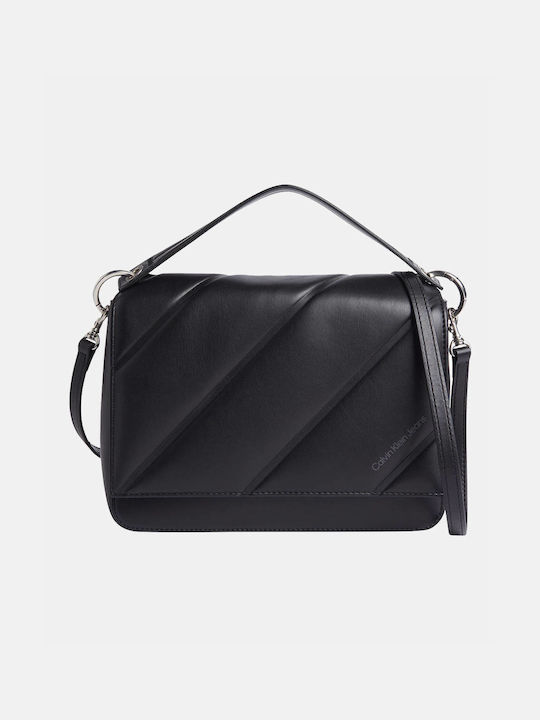 Calvin Klein Flap Women's Bag Shoulder Black