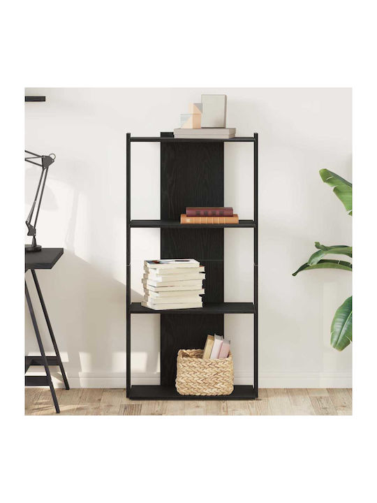 Shelf Floor Black 60x30x120cm