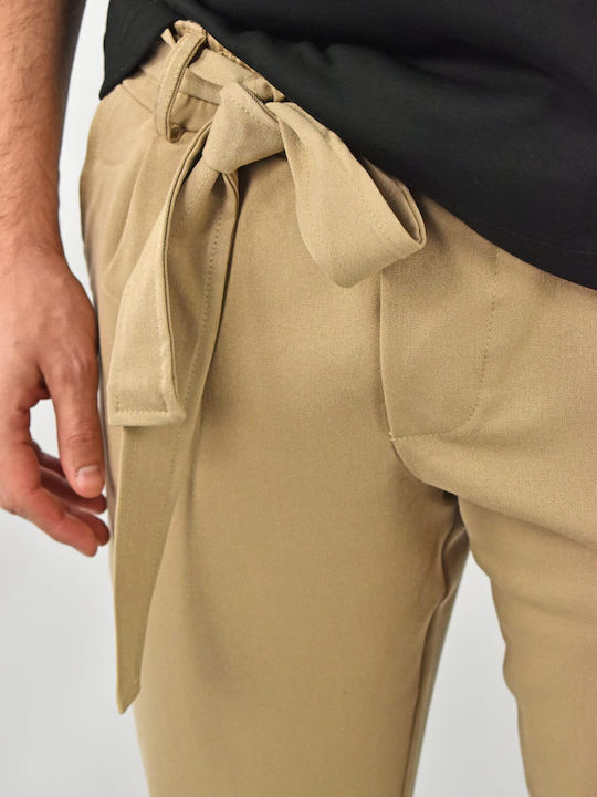 Παντελόνι Chino σε Slim Εφαρμογή Camel