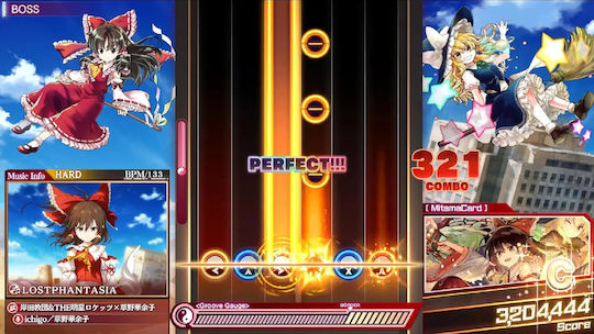 Touhou Danmaku Kagura Phantasia Lost Switch-Spiel