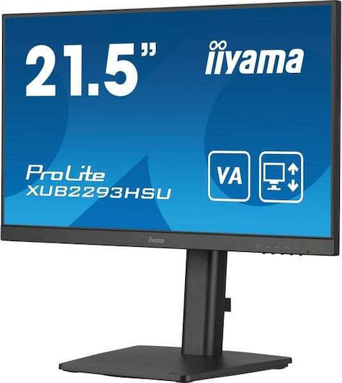 Iiyama ProLite XUB2293HSU-B7 IPS Monitor 21.5" FHD 1920x1080 with Response Time 1ms GTG