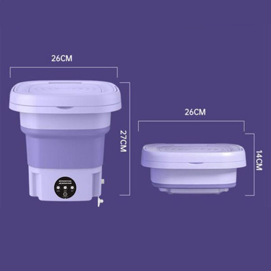 Portable Mini Folding Washing Machine 9kg Spin Washing Machine 60371 OEM