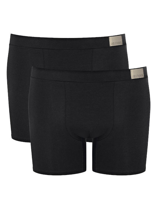 Sloggi Men's Boxers Black 2Pack