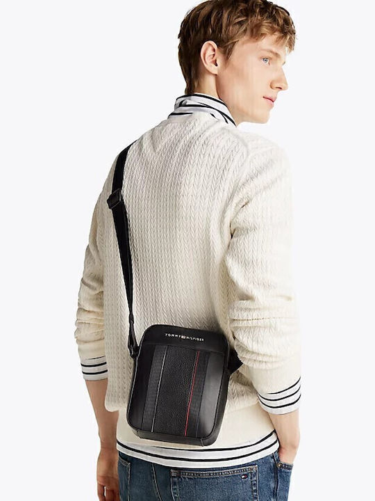 Herrentasche Schulter / Crossbody Schwarz