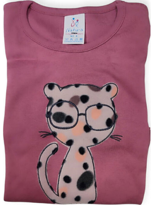 Natura Kids' Pajamas Winter Rotten Apple, Powder