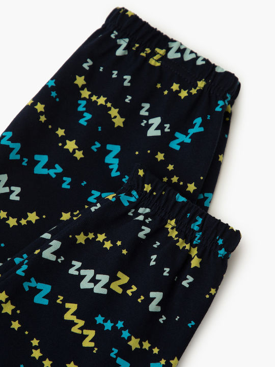Minerva Kids' Pajamas Winter Cyber Blue