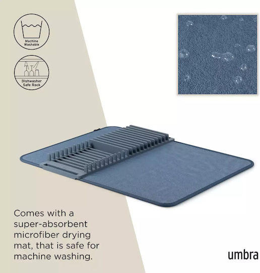 Umbra Plastic Blue Drying Surface 61x46x4cm