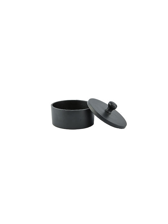 InTheBox General Use Jar with Metal Black Lid 11x10x11cm 1 Pieces