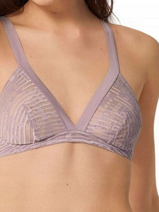 Sloggi Women's Bra with Light Padding Powder - Grey-lilac