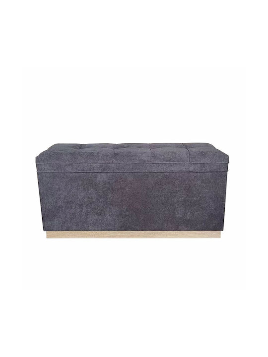 Stool Bench Stool With Storage Space Harmony Coffee 100x40x48cm