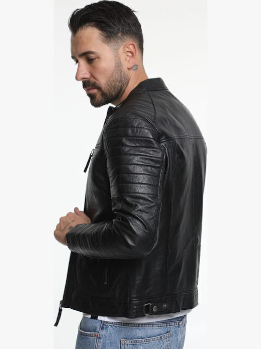 Lederjacke Jacke Biker Black