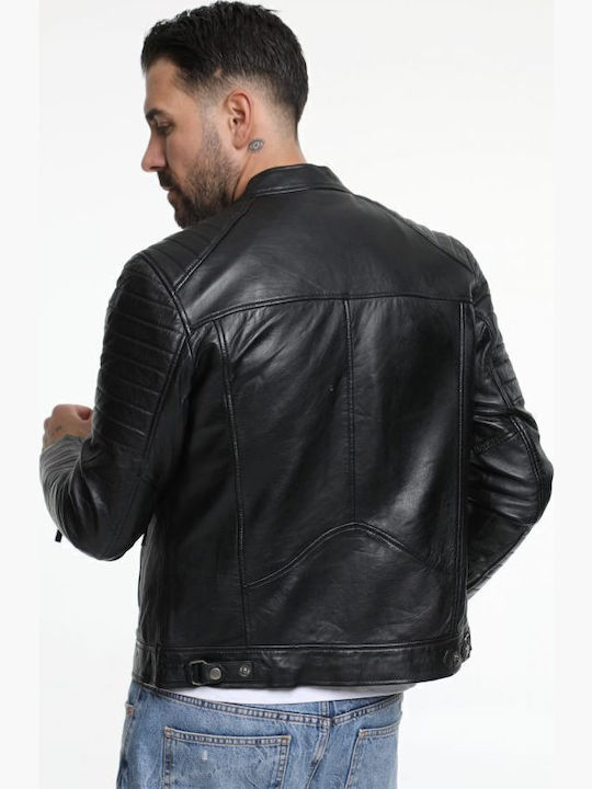 Lederjacke Jacke Biker Black