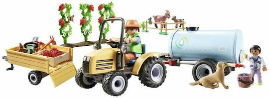 Playmobil Държава Трактор с цистерна за 4-10 години