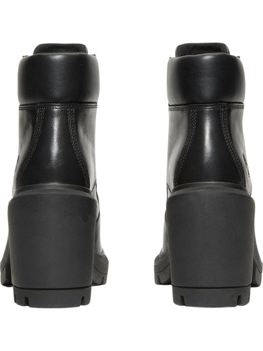 Allington Heights Leather Women's Ankle Boots Black