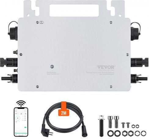 Vevor Ηλιακός Μικρομετατροπέας 600w Ip67 Απομακρυσμένη Παρακολούθηση Ip67wxbwnbqixfkwlv2