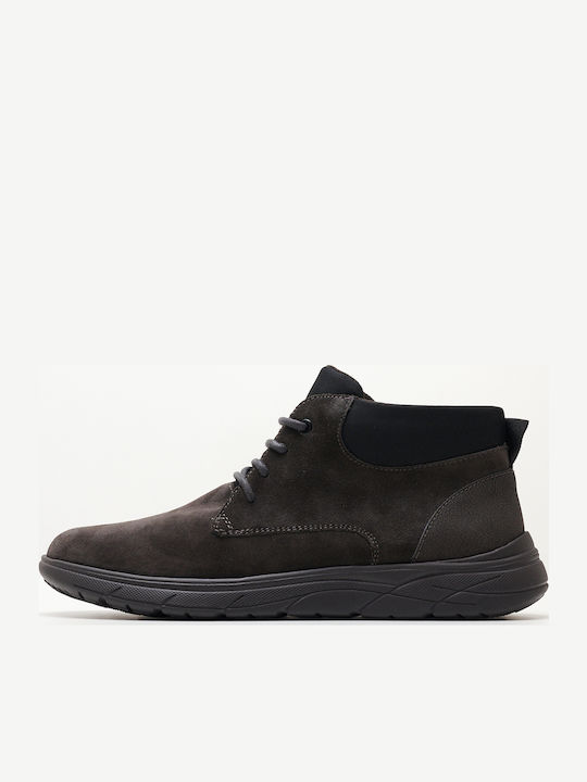 Portello Mud Suede Gray Men's Boots