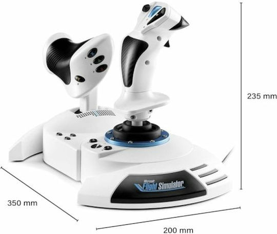 Thrustmaster T-FLIGHT HOTAS Wired Joystick Compatible With