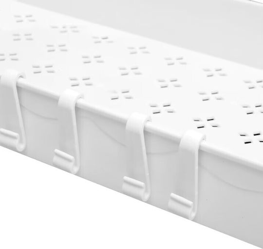 TimelessTools Ραφιέρα Ντουλαπιού Πλαστική 33x40x23εκ. 2τμχ Λευκή