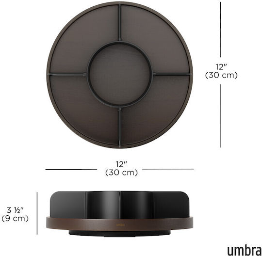 Umbra Plastic Spice Jar Black