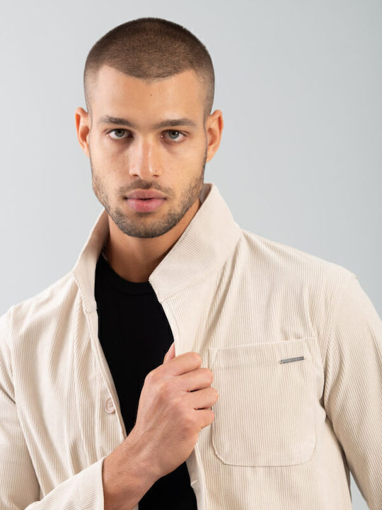 Overshirt Long-sleeved Shirt Azzate Stone