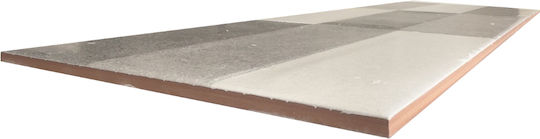 Keratile Cell Floor / Kitchen Wall / Bathroom Matte Tile 75x25cm Desert Grey