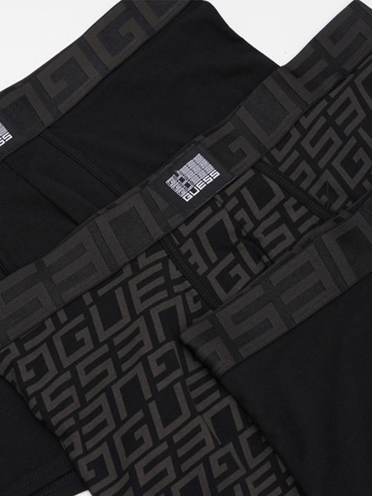 Herren Boxershorts Black 3Packung