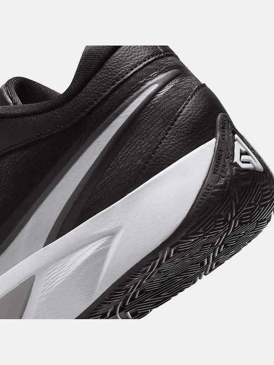 Giannis Freak 6 Low Basketball Shoes Black / White / Grey