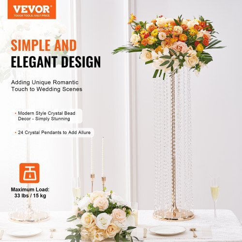 Vevor Blumentopfständer Metall Goldene 20cmx20cmcm. 2Stück