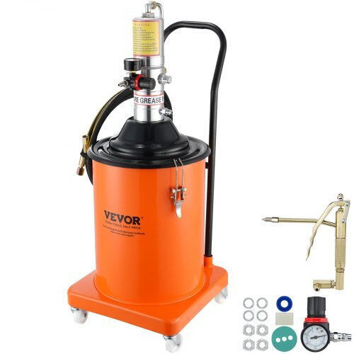 Vevor Air Pressure Sprayer Wheeled Grease Gun 20lt 3.96m