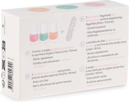 Namaki Bio Set of 3 Nail Polishes & 1 File Summer Delights