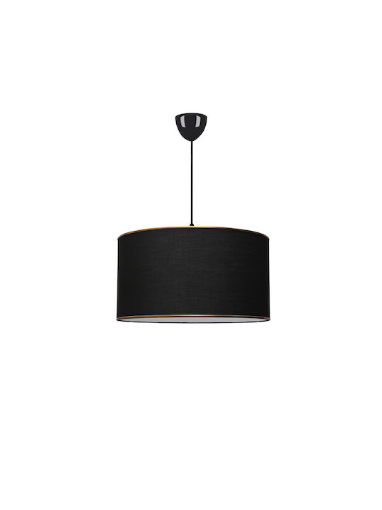 GloboStar Pendant Light Black with Socket E27 38x38x70cm