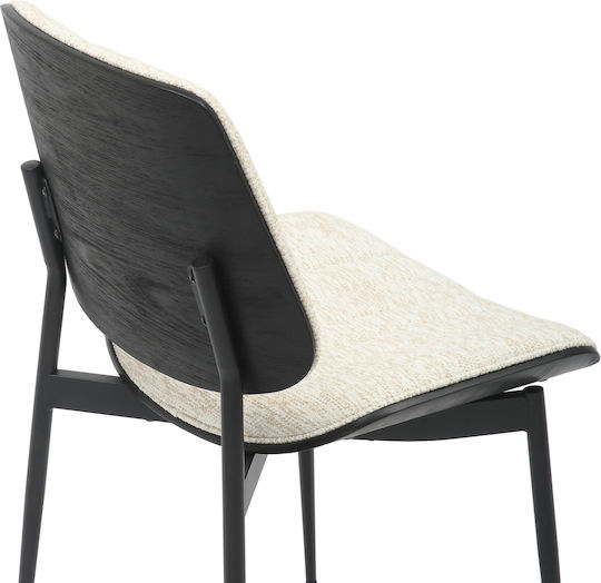 Conti Столички Трапезария Black, Ecru 2бр 74x56x82бр