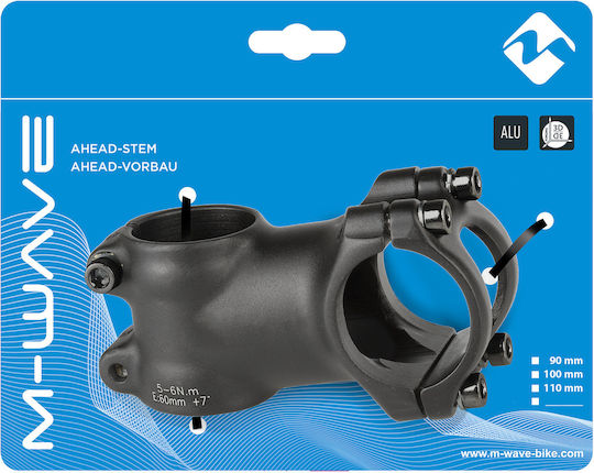M-Wave M-Wave Bicycle Handlebar Stem 31.8mm