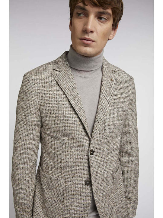 Men's Suit Jacket Regular Fit Gray
