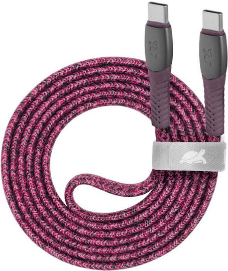 Rivacase USB 2.0 Cable USB-C male - USB-C Κόκκινο 1.2m