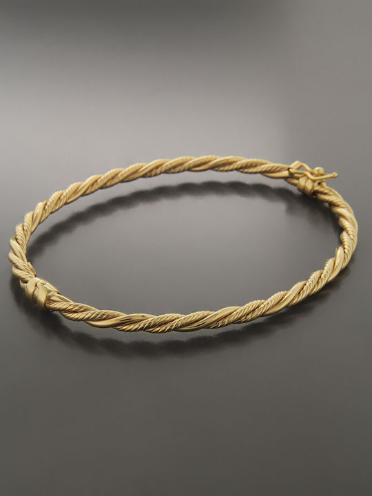 Bracelet Handcuffs made of Gold 9K