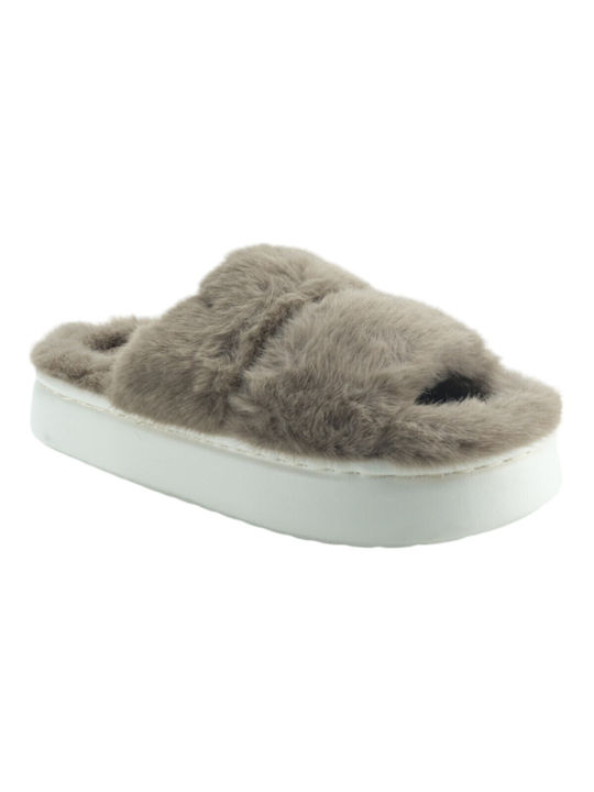 Jomix Kids Slippers Khaki