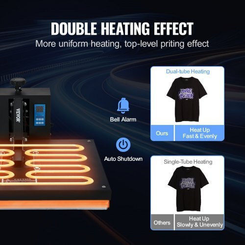 Vevor 16 X 24 Heat Transfer Machine DIY T-shirt Gdsyd1624110ve26iv2
